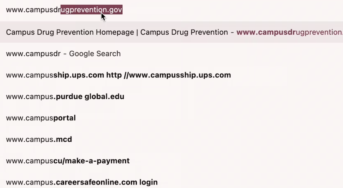 Drug Enforcement Administration share campaign with Ohio universities